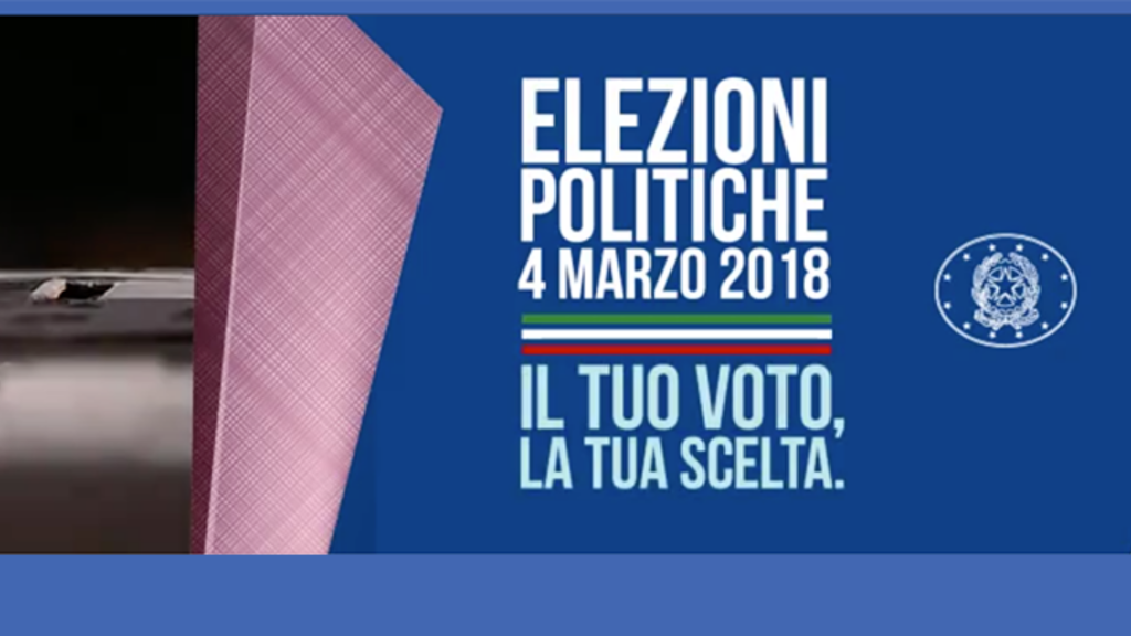 Volantino elezioni 4 marzo 2018