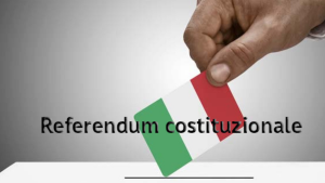 Scheda elettorale con bandiera Italia va dentro urna