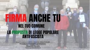 Firma la legge antifascista