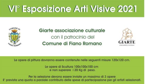 VI° Esposizione Arti Visive 2021. Pittura e Scultura