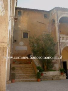 Scalinata del Cortile del Castello che conduce alle Sale Nobili