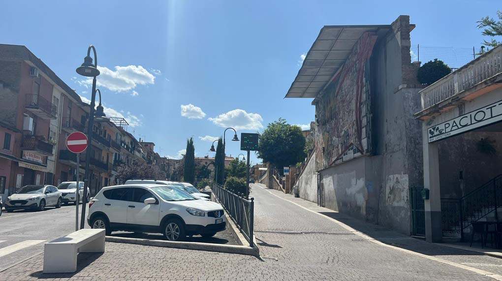 foto di via giustiniani fiano romano